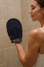 Happy Glow Exfoliation Bundle | Gloves & Back Scrubber Set