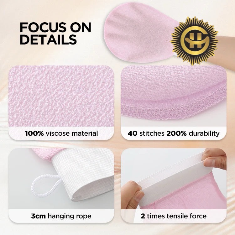 Exfoliating Gloves-#1 Viral Product for Radiant Skin